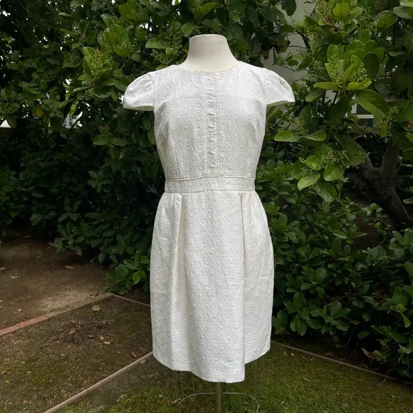 chinese dress ladies Baltic Born Womens Aspen Smocked Lace Maxi Dress | Off White